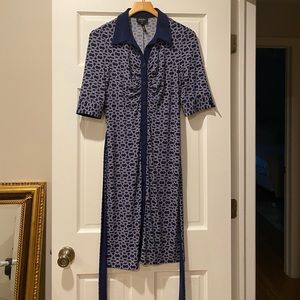 Laundry Sz 10 Shirt Dress w/Cuffed Sleeves